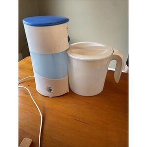Fresh Tea Iced Tea Maker Mr Coffee Blue TM70 With 3 Quart White Pitcher Tested